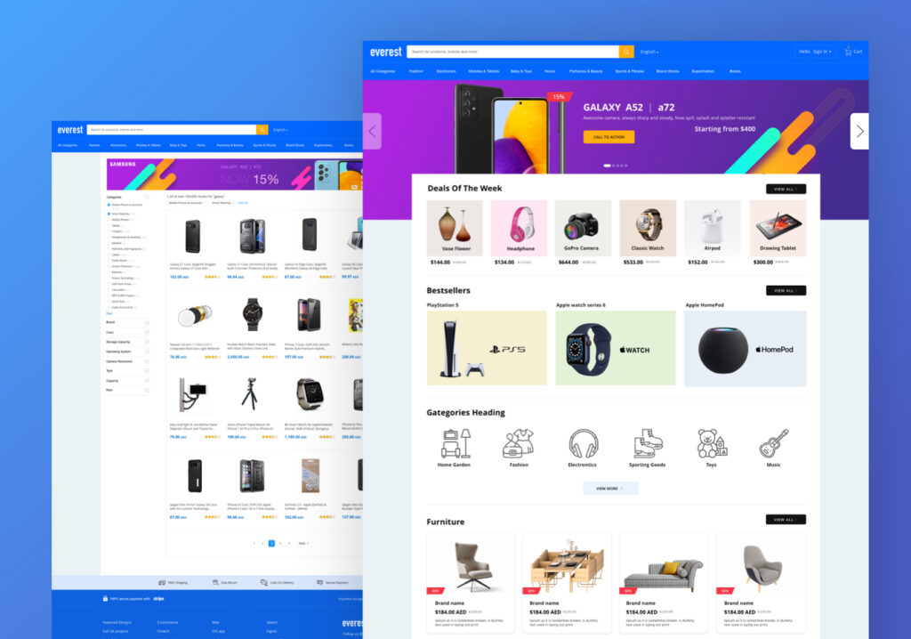 build an ecommerce website