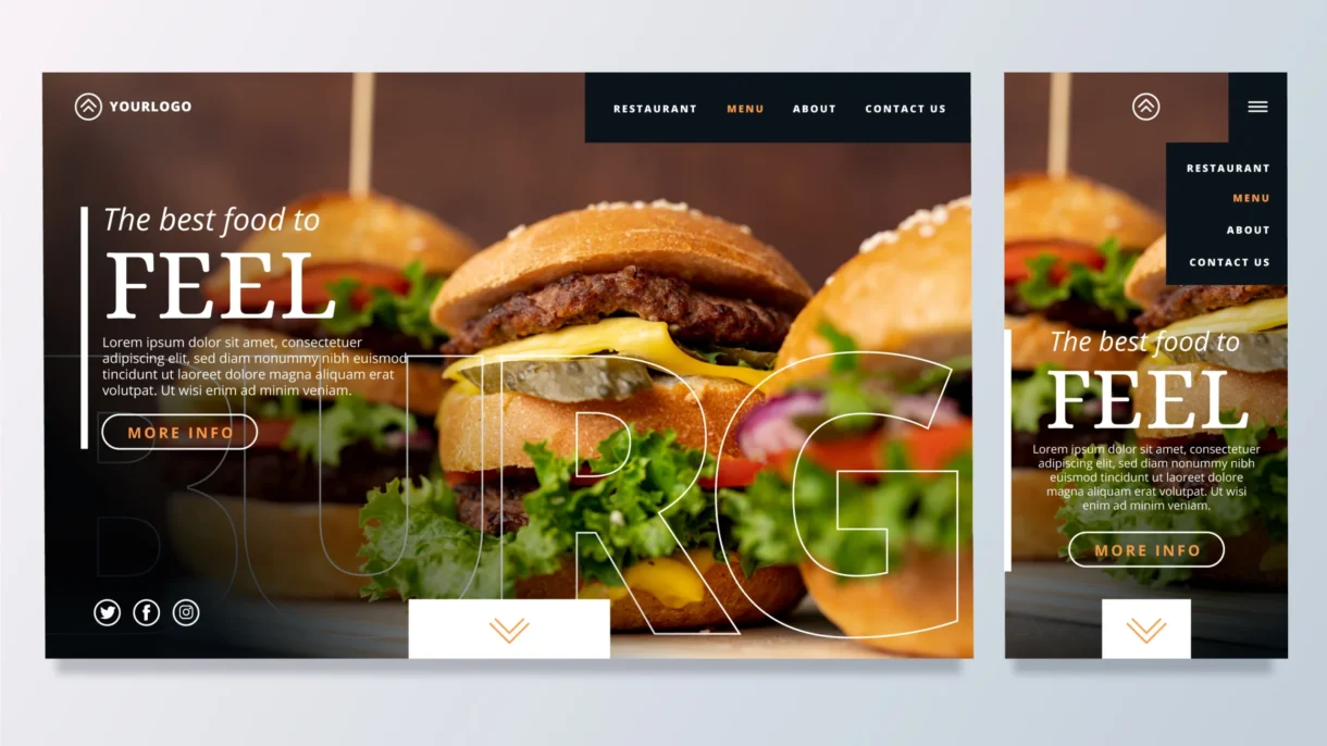 10 Reasons Restaurant website